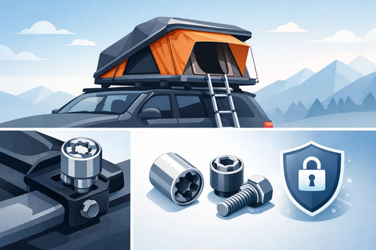 Tamperproof Nuts for Roof Tent Security