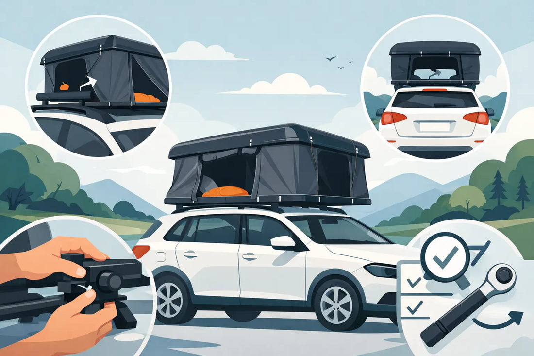 How to Fit TentBox Safely on Your Car