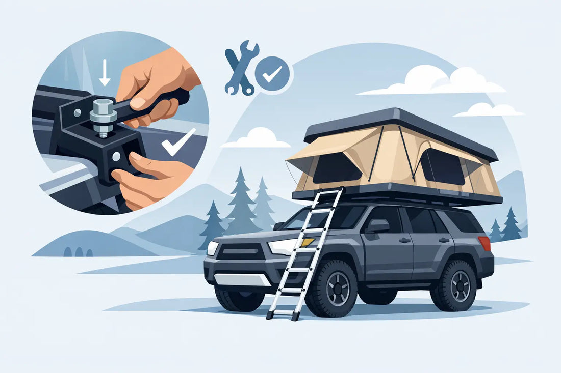 How to Fit Roof Tent Brackets Properly