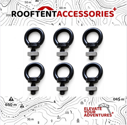 Fits Tentbox Cargo “O-Rings” Roof Tent Accessory