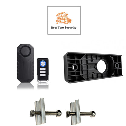 Roof Tent Security Alarm and Holder