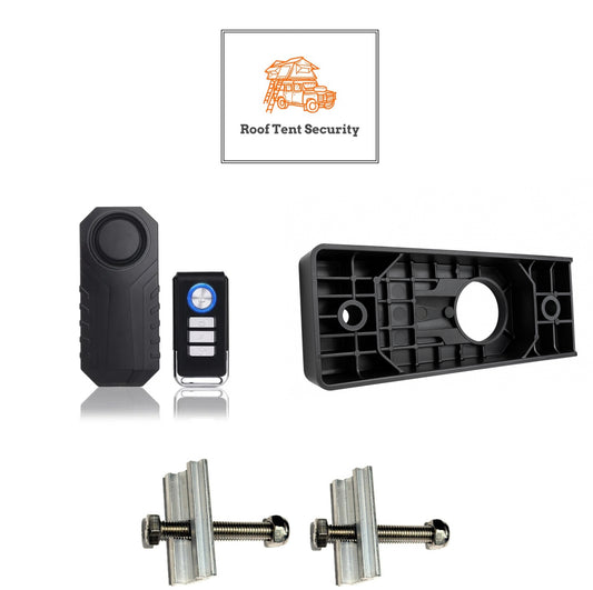 Roof Tent Security Alarm and Holder